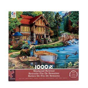 Ceaco | Jigsaw Puzzle: Weekend Retreat | 26.6" x 19" | 1000 Pieces **NEW